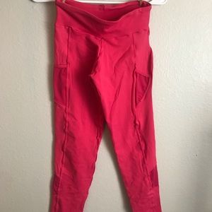 3 Pairs of High Quality Hot Pink Leggings, Made in Brazil.